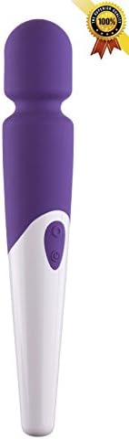AGMS Wand Massager, Wireless Vibrating Body Massage, Finger & Foot & Back Vibrating Therapeutic Massager