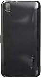 Nillkin Fresh Side Flip Pu Leather Cover Pc Hard Case Shell Compatible for HTC D816W HTC Desire 816 (Black)
