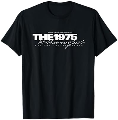 Amazon.com: The 1975 Official Very Best T-Shirt : Clothing, Shoes