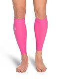 SKINS Unisex Essentials Compression MX Calf Tights, Pink/Black, X-Small
