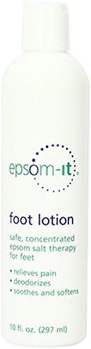Epsom-it Foot Lotion, 10oz. Same Effects As Epsom Salt but Without a Bath