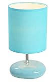 Simple Designs LT2005-BLU Stonies Small Stone Look Table Lamp, Blue (Tools &amp; Home Improvement)