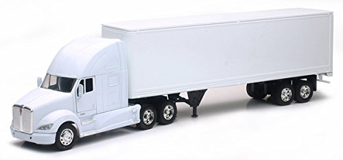 NEWRAY 1:32 LONG HAUL TRUCKER - KENWORTH T700 (PLAIN WHITE)