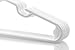 30pk Made in USA Baby Hangers | Kids Hangers for Children's Clothes, Toddler Outfits and Clothing | 20 50 100 Pack Available | Kid Plastic Hanger for Closet and Nursery | Child Kid Hangars (White)