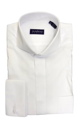 modena french cuff dress shirts Modena Cream French Cuff Dress Shirt #M285PAWF-CRM