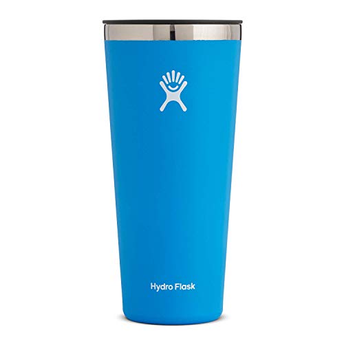 Hydro Flask Tumbler Cup - Stainless Steel & Vacuum Insulated - Press-in Lid - 32 oz, Pacific