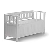 SIMPLIHOME Acadian SOLID WOOD 48 inch Wide Entryway