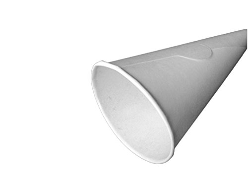 Dot Red - 50ct Large Sugar Cone Paper Jackets - Recyclable - Rolled Rim Ice Cream Waffle Cone Jacket