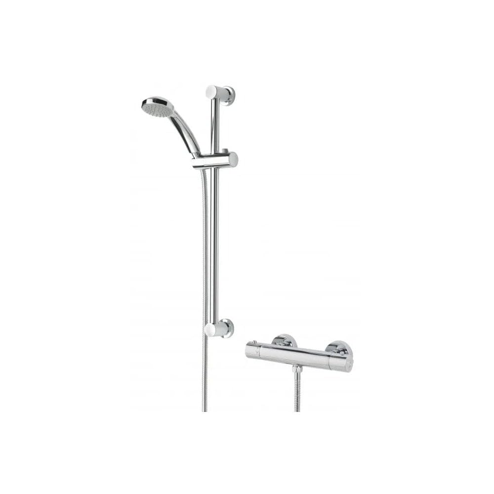Bristan Frenzy Thermostatic Cool Tough Shower Bar Valve & Multi Mode Kit