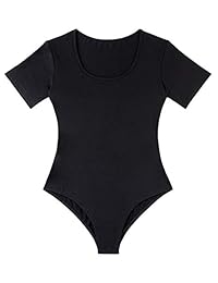 MOLLDAN - Body básico de manga corta para mujer