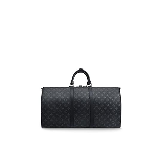 louis vuitton keepall 55 monogram eclipse canvas m40605