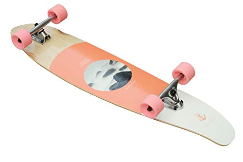 VOLADOR 42inch Freeride Longboard Complete Cruiser (Drop Through Deck - Camber concave) (NatureRD)