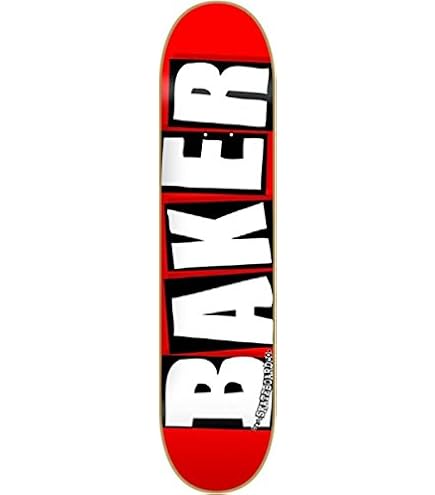 Amazon.com : Baker Skateboard Deck Logo Veneers B2 Pink 8.25