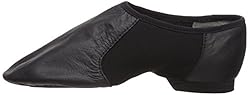 Bloch Girl's Neo-Flex Slip On Jazz Shoe, Black, 1.5