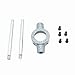 MIKIKI Round Die Stock Handle Wrench Holder with Removable Handle, 38mm 1-1/2 Inch Diameter (M12-14)