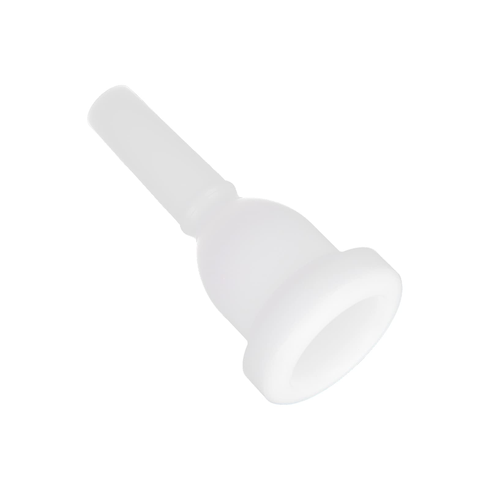 Eujgoov Plastic Trombone Mouthpiece White Tenor Horn Mouthpiece Smooth Trombone Mouthpiece MT‑25