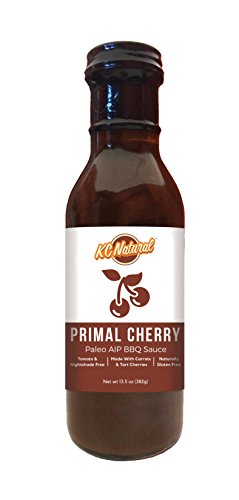 KC Natural - Paleo AIP Barbecue Sauce, Primal Cherry, 14 oz (1 pack) - Thumbnail 3