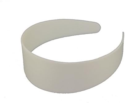 Trimweaver 12-Piece 50mm Plastic Headbands for Craft, 2-Inch