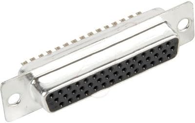 Northern Technologies D3E44STS, Connector, d-sub, high Density Receptacle, 44 Solder Cup Socket Cont(Size 25 Shell)