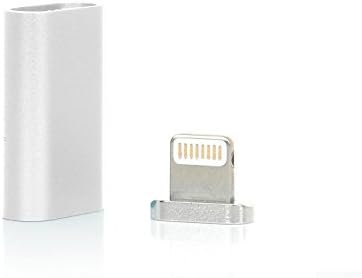 NasaBear Magnetic Micro USB to Lightning Adapter (Silver)