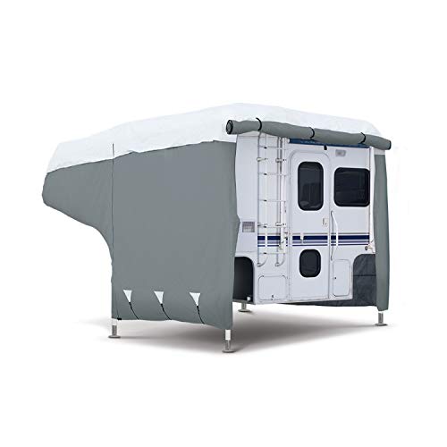 Classic Accessories 80-396-301001-RT PolyPro 3 RV Cover for 6-8' Campers Truck Camper Cover
