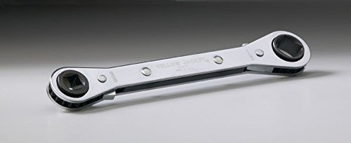 Ratcheting Wrench, Head Size 1/2 x 3/8 in
