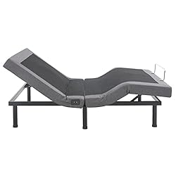 Adjustable Comfort Upholstered Adjustable Bed Base