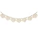 Mkono Macrame Woven Wall Hanging Fringe Garland Banner Bohemian Wall Decor Woven Home Decoration for Apartment Bedroom Living Room Nursery, 5