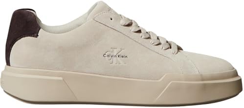 Cupsole Sneaker Hombre Chunky Laceup de Ante, Beige (Silvermoss/Bordeaux), 43