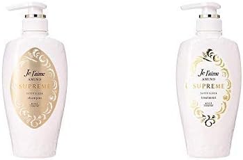 Amazon セット買い Kose コーセー ジュレーム アミノ シュープリーム シャンプー サテンスリーク さらさら 本体 500ml ローズ ジャスミンの香り コーセー ジュレーム アミノ シュープリーム トリートメント サテンスリーク さらさら 本体 500ml ローズ