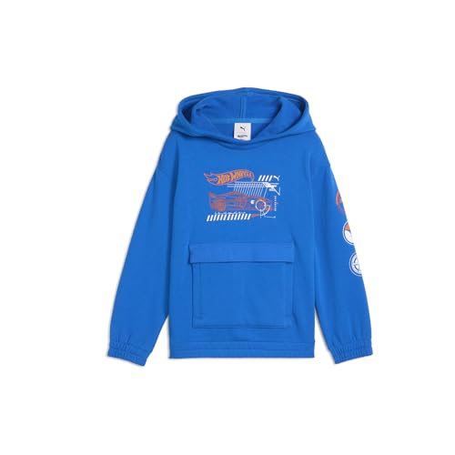 PUMA x Hot Wheels Relaxed Graphic Hoodie, PUMA Team Royal, 3T
