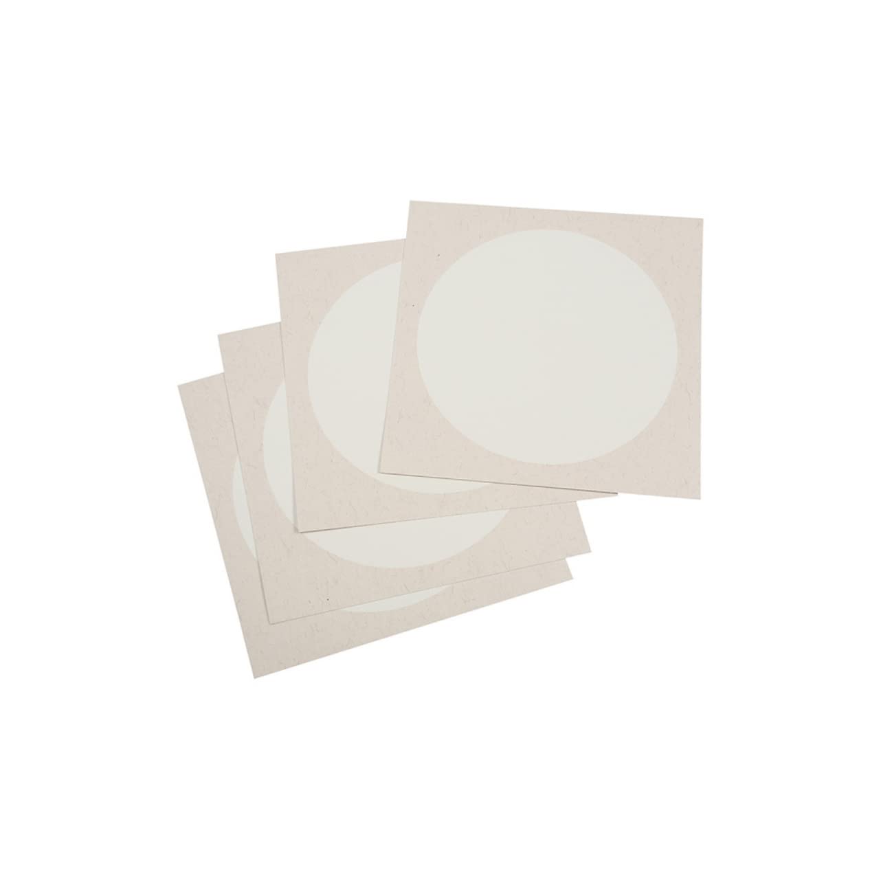 EXCEART Blank Chinese Painting Paper - 10 Sheets 33X33Cm Thickened Xuan Paper for Art and Drawing Exceptional Ink Absorption for All Mediums