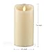 Luminara LED Flameless Candle, Flameless Real Wax Moving Wick LED Candle for Home/Party/Halloween/Christmas/Wedding Decor with Timer Control Vanilla Scent 3.5