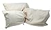 Earthwise Dust Bag Storage Cover for Handbags & Purses 100% Cotton Drawstring Made in the USA in 3 sizes (Pack of 3)
