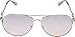 GUESS Women's GF6064 Shiny Silver/Pink Gradient Flash Lens One Size
