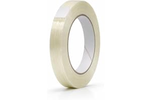 MAT Commodity Grade Fiberglass Reinforced Filament Strapping Tape - 3/4 in. Wide x 60 yds. (Pack of 1) Filaments Run Lengthwi