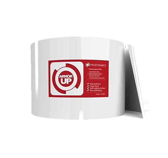 Photo 1 of [ARMOR UP] 6"x60" Clear Paint Protection Film for Cars, Trucks - 8-mil TPU Automotive Protector Wrap for Bumper, Headlamps, Hood - UV Protection, Non-Yellowing, Self-Healing, Hydrophobic Top Coat…