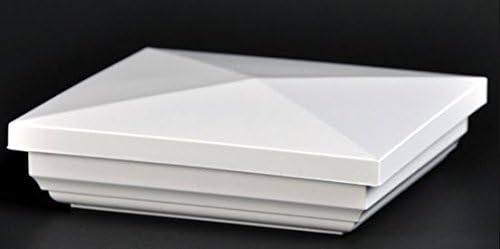 PVC NEW ENGLAND POST CAP 5" x 5" (2 CAPS)