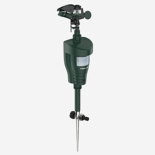 Hoont Cobra Powerful Outdoor Water Jet Blaster Animal Pest Repeller, Motion Activated, Expels Cats, Dogs, Squirrels, Birds, Deer, Etc. Out of Your Property (Upgraded Version)