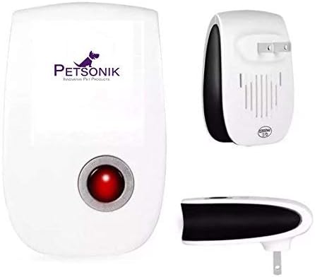 Petsonik Ultrasonic Pest Repellent- Electronic Pest Repeller Control Plug in Pest Control Device – Anti Mice, Insects, Bugs, Ant, Roach, Mosquito, Rat, Rodents Home Repellent Outdoor/Indoor(6Pack)
