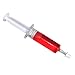 Party Essentials 1.5 Ounce Gelatin Shot/Gelatin Syringe Injectors with Caps, 12-Count, Clear