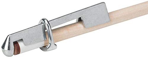 POFET 2Sets Pool Cue Metal Clamp Tool,Billiards Tip Press Shape Tool, Replacement Clamp(gray)