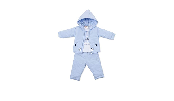 BABY-BOL - Chandal BEBÉ bebé-niños Color: Celeste Talla: 3M : Amazon.es