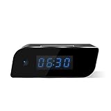 downee Wi-Fi Hidden Camera Clock Wireless Camera Full HD 1080P App Real-time Video Motion Detection Activated Alarm Remotely Monitoring for Home Security