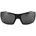 Clear Lake Montana Polarized Sport Fishing Sunglasses Black Wrap Around Frame (Black)