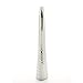 Hosley 17 Inch High Silver Color Metal Vase Contemporary Statement Piece for Stunning Floral Arrangements and Modern Home D cor Sculptural Elegance