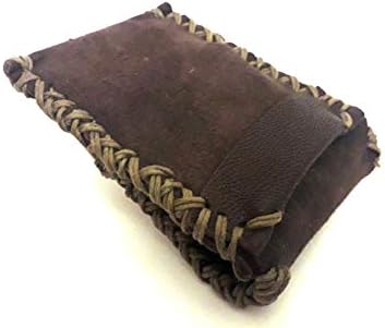 DMT : Dark Mocca Tan : Suede Card Wallet