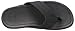 FitFlop Men's Surfer Flip Flop, Black, 9 M US