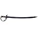 Cold Steel 88CS 1917 Cutlass Handle with Leather Scabbard, Black