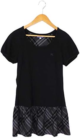 Amazon Burberry バーバリー チュニックワンピース ブラック チェック 中古 服 ファッション小物 通販